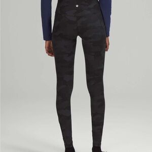 Lululemon Women's Black Camouflage Leggings